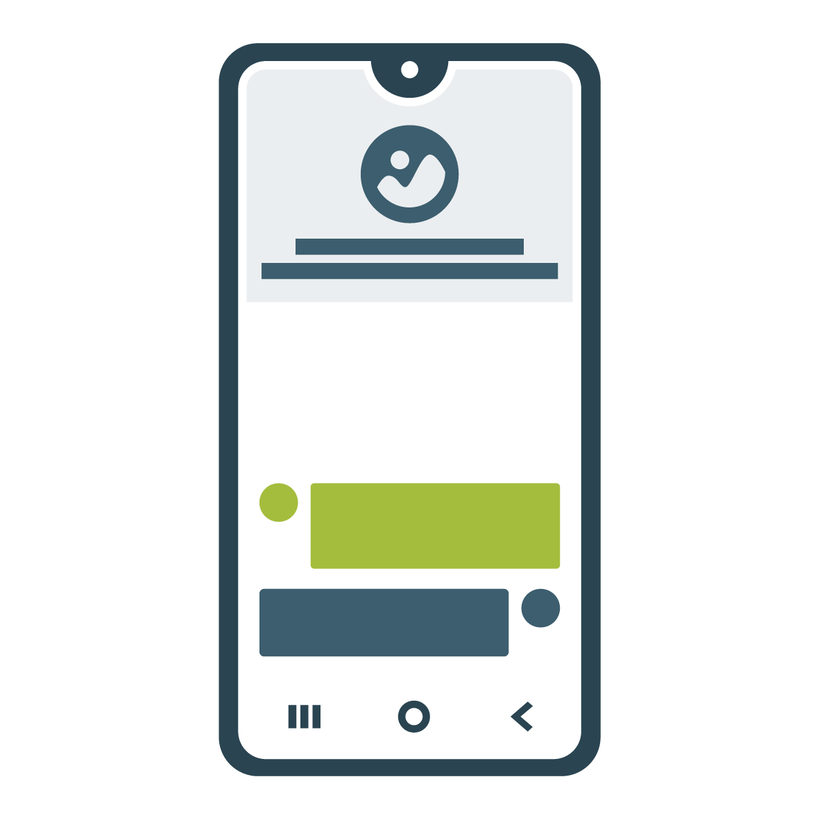Customer messaging icon